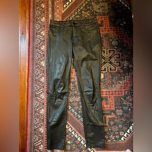 DL1961 pleather jeans / leggings